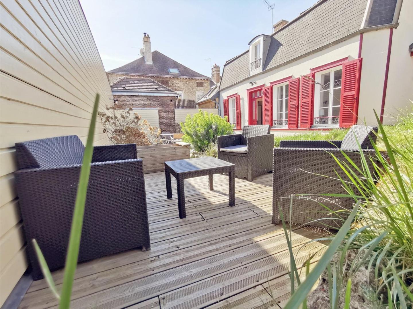 Maison Duplex avec terrasse - Centre-Ville - Mon Groom Troyes Extérieur photo