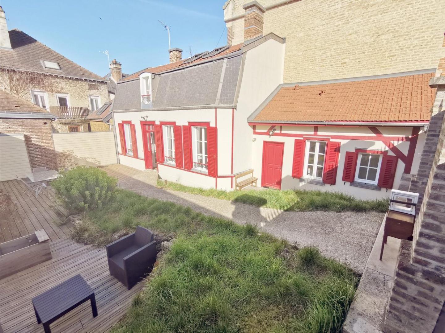 Maison Duplex avec terrasse - Centre-Ville - Mon Groom Troyes Extérieur photo